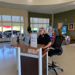 Sally's Y - Lillian did a wonderful job checking us in ready for our small hike