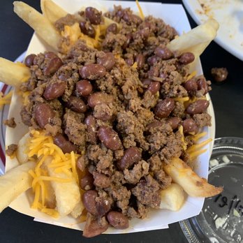 Rudy's Hot Dog - a plate of chili and cheese fries - Hot Dogs Near Me - Toledo, Ohio Rudy's Hot Dog - a plate of chili and cheese fries - Hot Dogs Near Me - Toledo, Ohio