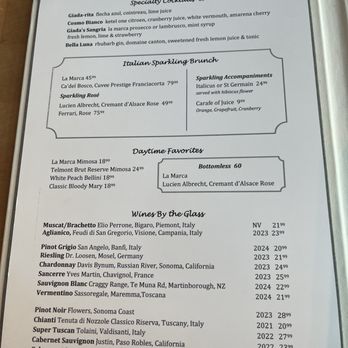 GIADA - Drink menu - Italian Near Me - Las Vegas, Nevada GIADA - Drink menu - Italian Near Me - Las Vegas, Nevada
