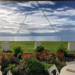 Perry Township Community Center - Beautiful outdoor covered veranda, makes for a fantastic wedding reception venue!