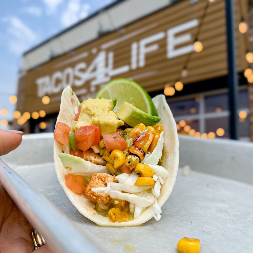 Food from The Taco Rack by La Cook-a Rack-a