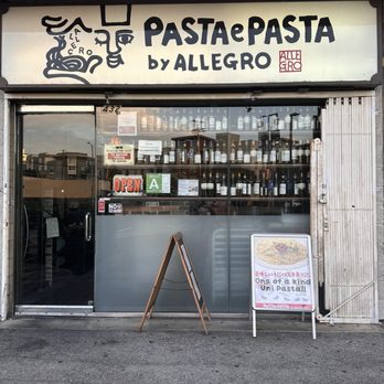 PASTA e PASTA by Allegro - Front entrance - Italian Near Me - Los Angeles, California PASTA e PASTA by Allegro - Front entrance - Italian Near Me - Los Angeles, California