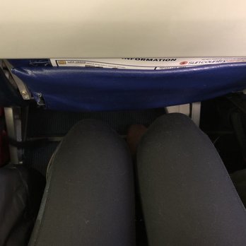 Sun Country Airlines - If my knees were 1 inch longer I wouldn't have fit. Sardine our way through the skies... - Airlines Near Me - Eagan, Minnesota