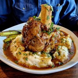 WindMill Grille & Pizzeria - Pork shank special last September