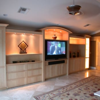 Morantz Custom Cabinetry - 20 foot maple family room unit with zoom-room bed - Cabinetry Near Me - Lauderdale Lakes, Florida Morantz Custom Cabinetry - 20 foot maple family room unit with zoom-room bed - Cabinetry Near Me - Lauderdale Lakes, Florida