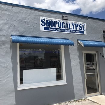 Snopocalypse - Outside - Shaved Ice Near Me - Valdosta, Georgia