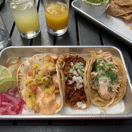 Fish Taco, Chorizo Taco, Pollo Taco Fish Taco, Chorizo Taco, Pollo Taco