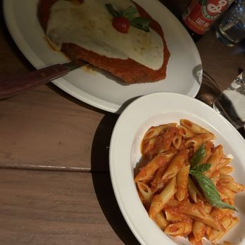 Serafina Times Square - Chicken Parmigiana - Italian Near Me - New York, New York