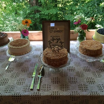 The Cupcakery Cafe & Bake Shop - The 5 cakes made for our wedding, so delicious! - Cupcakes Near Me - Lewiston, Maine