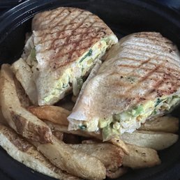 breakfast wrap with hand cut fries: great meal! breakfast wrap with hand cut fries: great meal!
