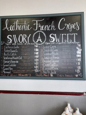 Menu photo 1 La Creperie San Diego, CA Menu photo 1 La Creperie San Diego, CA