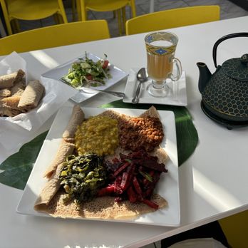 Lulu's EthioVegan Cuisine - Veggie Sampler (Med) - Vegan Near Me - Minneapolis, Minnesota Lulu's EthioVegan Cuisine - Veggie Sampler (Med) - Vegan Near Me - Minneapolis, Minnesota