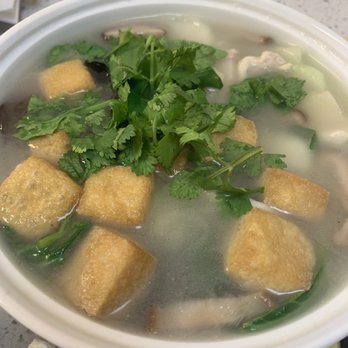 Old Town Shanghai - Fried tofu soup with vegetables - Shanghainese Near Me - Sunnyvale, California