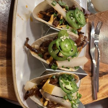 Monkeypod Kitchen - Bulgogi Pork Tacos - Hawaiian Near Me - Kapolei, Hawaii Monkeypod Kitchen - Bulgogi Pork Tacos - Hawaiian Near Me - Kapolei, Hawaii