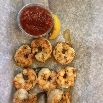 Hooked Seafood Grill - Garlic grilled shrimp - Seafood Near Me - Gilbert, Arizona