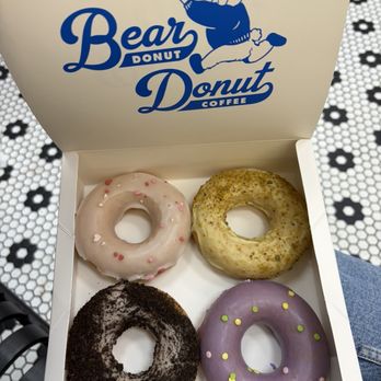 Bear Donut - Assorted Donuts 4pcs - Donuts Near Me - New York, New York