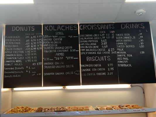 Menu photo 1 At Donuts Katy, TX