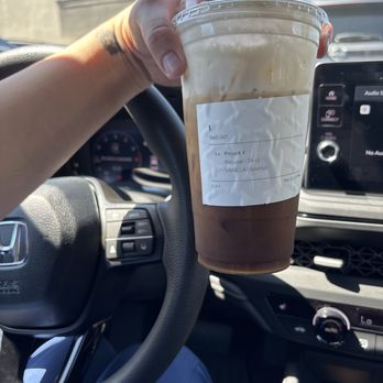 Voltage100 Caffeine Lab & Cafe - I got the project X with vanilla syrup. The caffeine content on this drink, though is a bit insane lol! - Coffee & Tea Near Me - Corona, California
