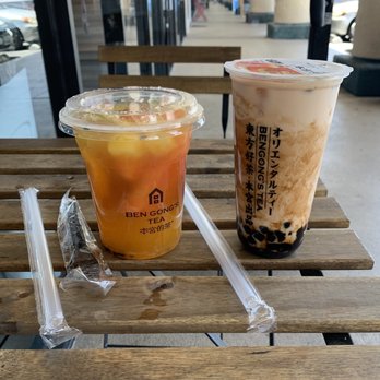 BenGong's Tea - Arcadia - Passion Fruit Super Cup, Special Boba Milk Tea - Bubble Tea Near Me - Arcadia, California BenGong's Tea - Arcadia - Passion Fruit Super Cup, Special Boba Milk Tea - Bubble Tea Near Me - Arcadia, California