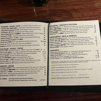 Shirubē - Menu - Izakaya Near Me - Santa Monica, California