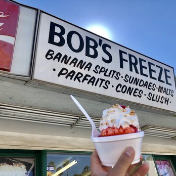 Bob's Freeze - Old school ice cream shop - Ice Cream & Frozen Yogurt Near Me - Los Angeles, California Bob's Freeze - Old school ice cream shop - Ice Cream & Frozen Yogurt Near Me - Los Angeles, California