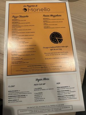 Menu photo 5 Monello San Diego, CA