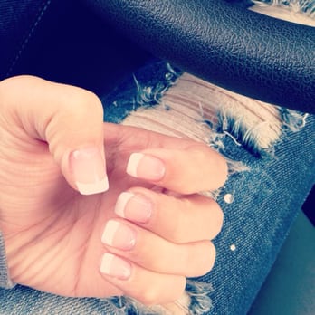 Natural Nails Bar - Went in for a fill in and white tip for 26$! - Nail Salons Near Me - Mount Juliet, Tennessee Natural Nails Bar - Went in for a fill in and white tip for 26$! - Nail Salons Near Me - Mount Juliet, Tennessee