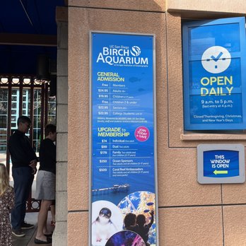 Birch Aquarium - prices - Aquariums Near Me - La Jolla, California