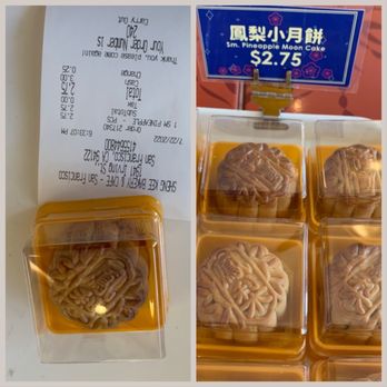 Sheng Kee Bakery - $2.75 Sm Pineapple Moon Cake {7/22/2022} - Bakeries Near Me - San Francisco, California Sheng Kee Bakery - $2.75 Sm Pineapple Moon Cake {7/22/2022} - Bakeries Near Me - San Francisco, California