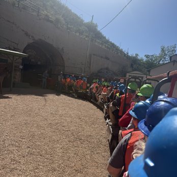 Queen Mine Tours - Getting ready to go in - Tours Near Me - Bisbee, Arizona Queen Mine Tours - Getting ready to go in - Tours Near Me - Bisbee, Arizona