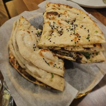Angel Indian Restaurant - Kalonji (Black Cumin) Naan- $5. Tasty - Indian Near Me - Jackson Heights, New York