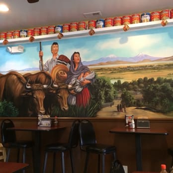Don Beto's Tacos - Mural that covers a full wall inside. - Mexican Near Me - Clayton, North Carolina