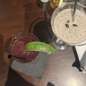 Wine Dive + Kitchen - Lawrence - Espresso Martini & a mocktail - New American Near Me - Lawrence, Kansas