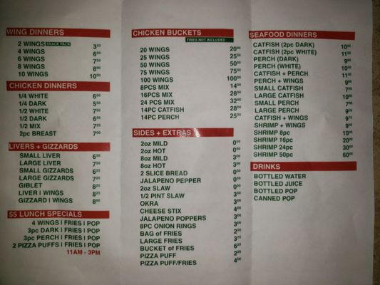 Menu photo 4 Harold’s Chicken Phoenix, AZ