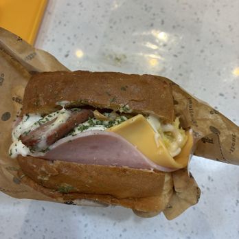 Eggcellent Sandwich & Coffee - Garlic sausage - Coffee & Tea Near Me - Orlando, Florida Eggcellent Sandwich & Coffee - Garlic sausage - Coffee & Tea Near Me - Orlando, Florida