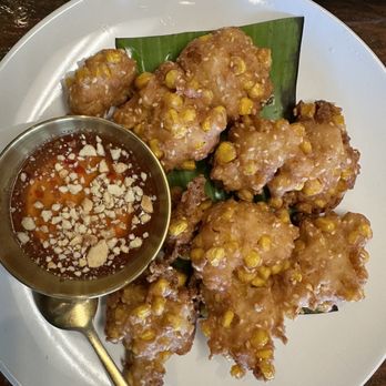 Golden Spoon - Corn Cake very crispy! - Thai Near Me - Manteca, California