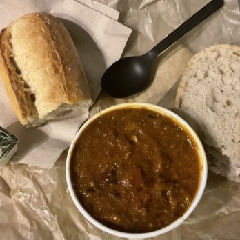 Panera Bread - Chili soup with cranberry walnut chicken salad sandwich - Sandwiches Near Me - Cape Coral, Florida