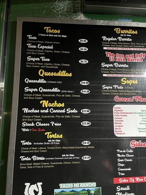 Menu photo 1 Tacos Mi Rancho Oakland, CA Menu photo 1 Tacos Mi Rancho Oakland, CA