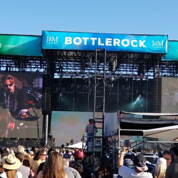 Bottle Rock Napa Valley - Main Stage during One Republic set. - Festivals Near Me - Napa, California Bottle Rock Napa Valley - Main Stage during One Republic set. - Festivals Near Me - Napa, California