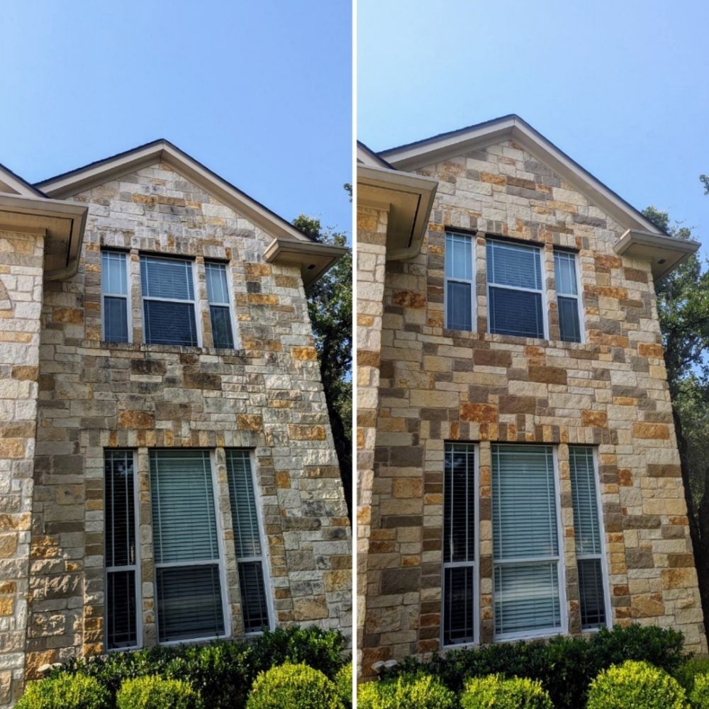 Slide of Texas Exterior Clean