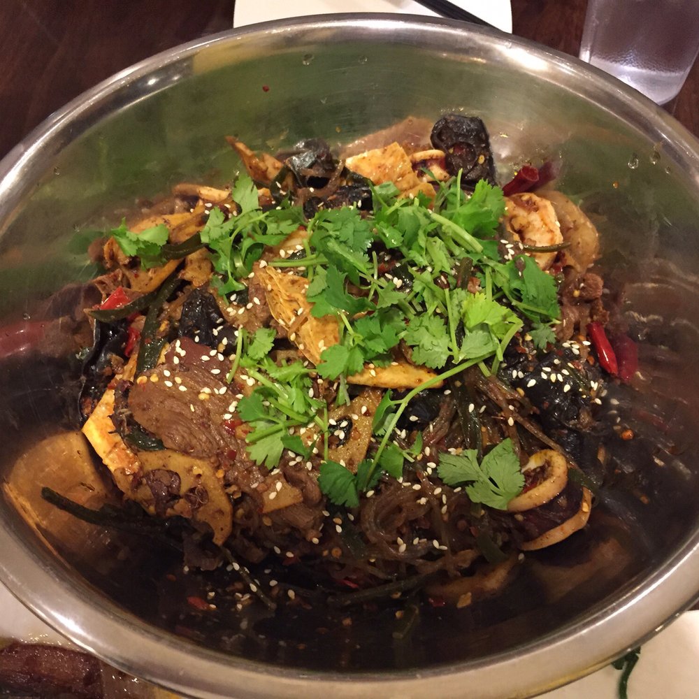 Five Spices House - Boston - A mixture of the dry hotpot. Not the highlight of the night but decent. - Szechuan Near Me - Boston, Massachusetts Five Spices House - Boston - A mixture of the dry hotpot. Not the highlight of the night but decent. - Szechuan Near Me - Boston, Massachusetts