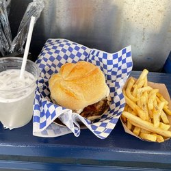 Tavern Tiki Joes - Margarita | Bacon, Egg & cheese on a roll | French Fries