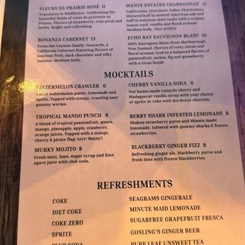Marker 48 Brewing - Cocktail menu - Beer Gardens Near Me - Brooksville, Florida