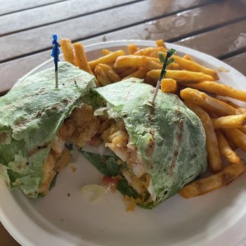 Crawgators Bar and Grill - Fried shrimp wrap - Seafood Near Me - Venice, Louisiana
