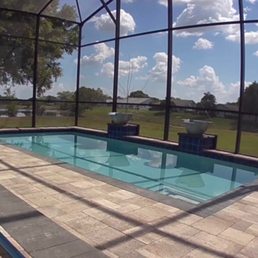 Our new swimming pool being service by The Better Pool Guy