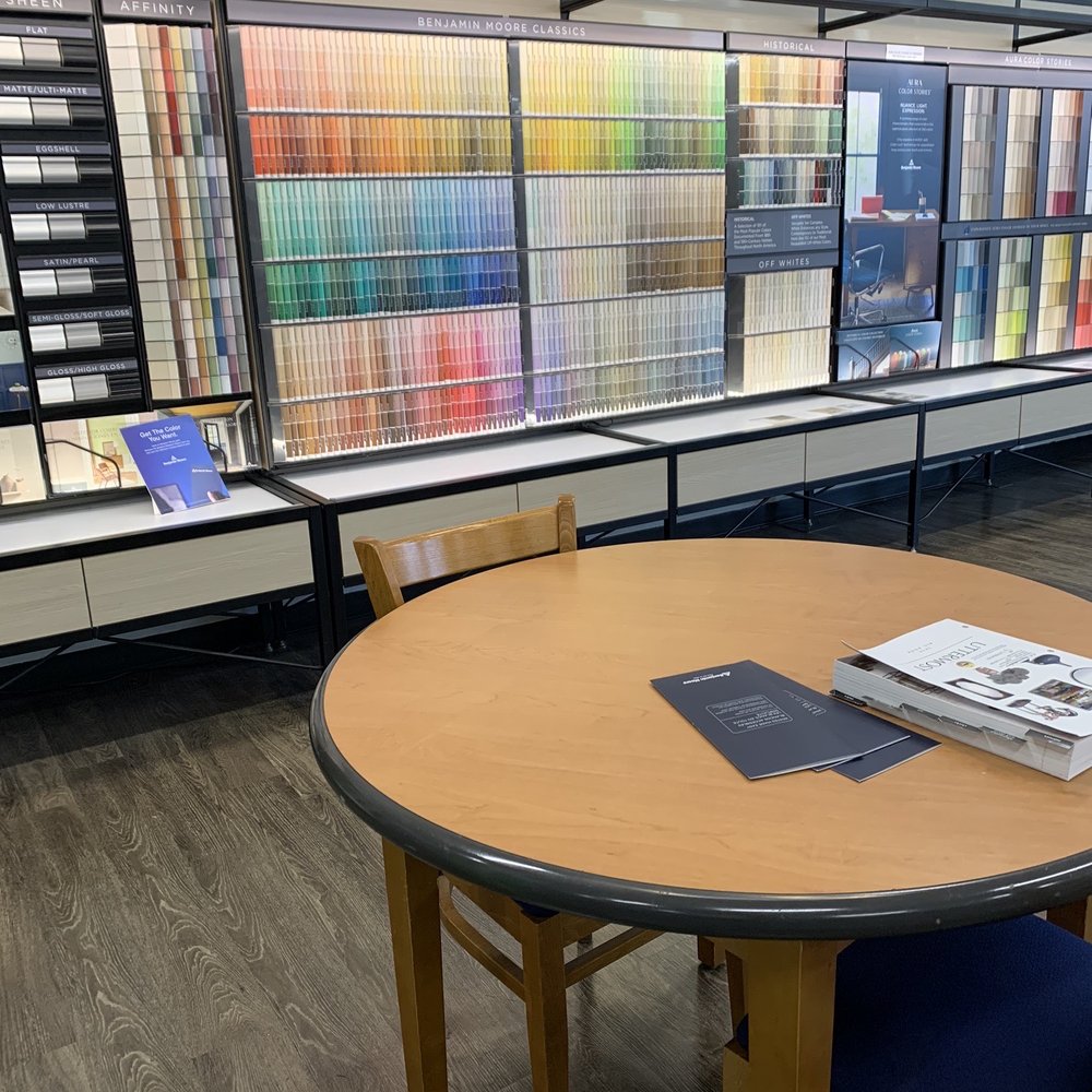 John Boyle Decorating Centers - Benjamin Moore Paint Section - Carpeting Near Me - Southington, Connecticut
