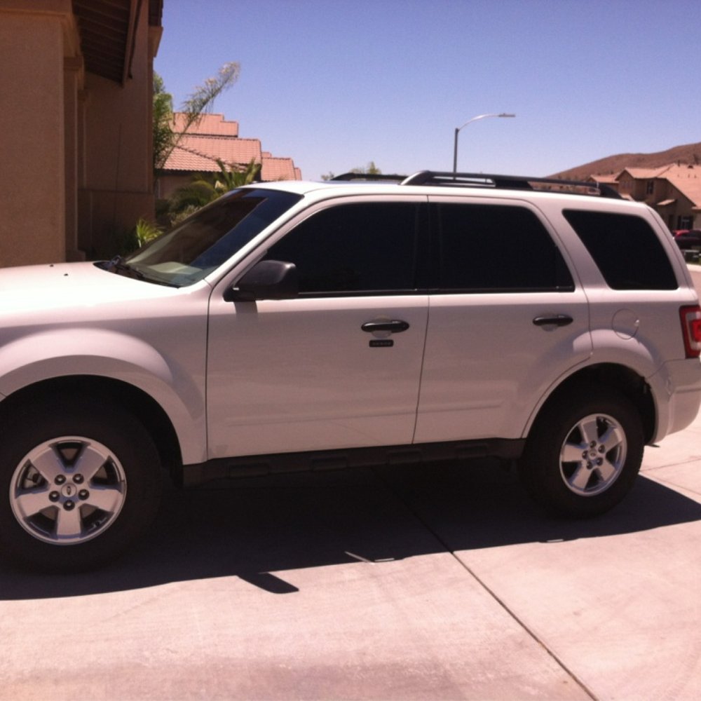 2012 Ford Escape with 17% tint all around and a limo window strip 2012 Ford Escape with 17% tint all around and a limo window strip