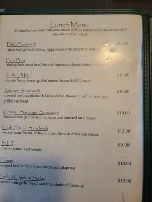 Menu photo 2 Elvis's Bar and Grill Pendleton, OR