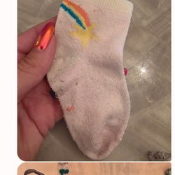Life Laundry - Sock that is not mine.Bathing Suit bottom he lost and pretended to look for on the cameras. Never offered me anything for losing it.