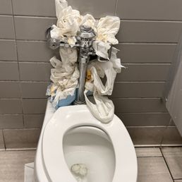 Poop smeared toilet paper at the Harbor and Chapman location inside Target. Poop smeared toilet paper at the Harbor and Chapman location inside Target.